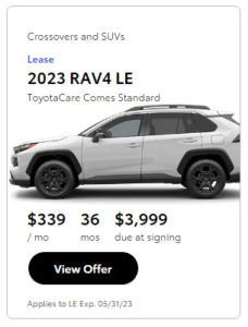 Rav4 Deals: Great Deals on a Toyota RAV4 Today
