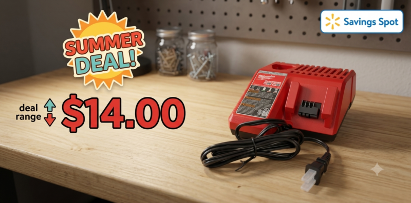 milwaukee m12 charger walmart deal