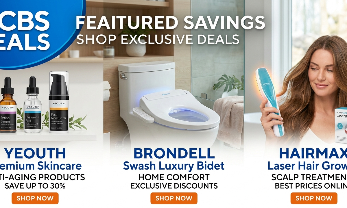 CBS Deals YEOUTH Brondell Hairmax discount 2026