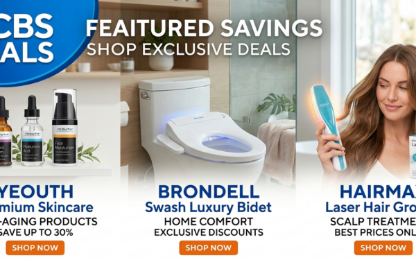 CBS Deals YEOUTH Brondell Hairmax discount 2026