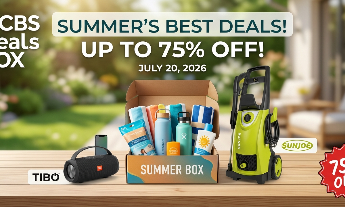 CBS Deals Summer Fun Box discount 2026