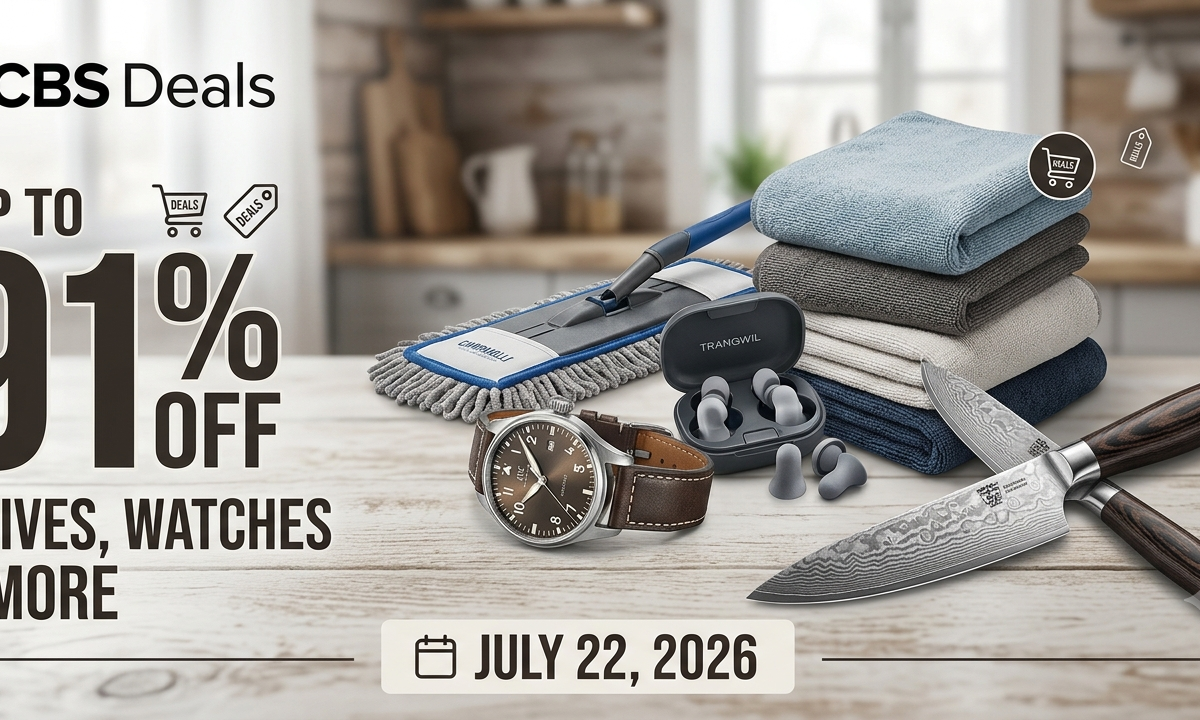CBS Deals July 2026 discounts