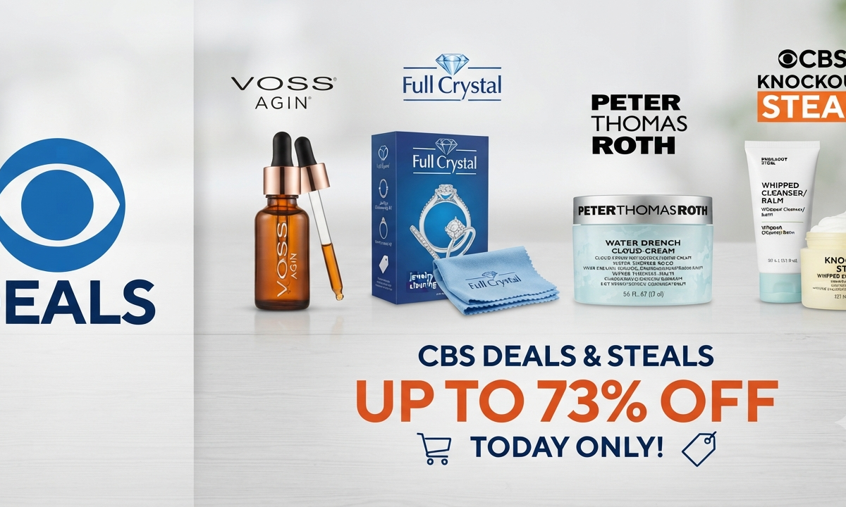 CBS Deals July 2026 Voss Agin Full Crystal Peter Thomas Roth