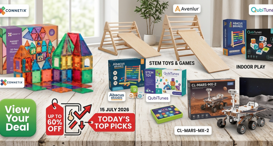 View Your Deal: Up to 60% Off Connetix, Avenlur & More – 15 July 2026