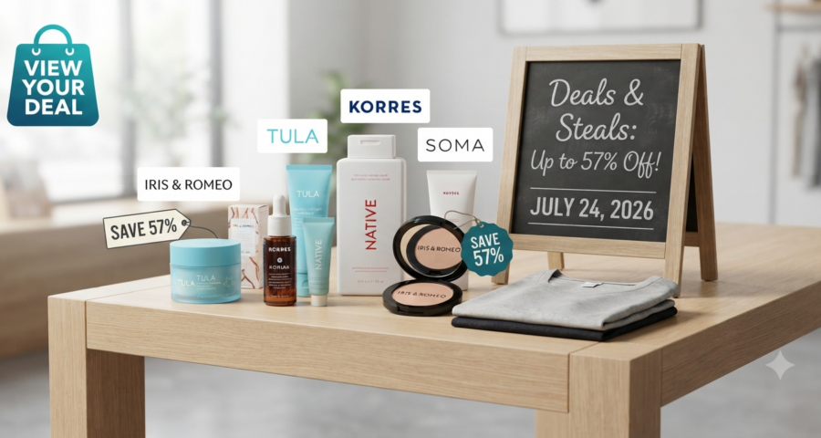 View Your Deal Deals & Steals: Up to 57% Off, July 24, 2026