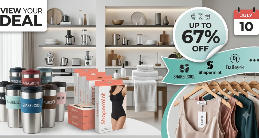 View Your Deal: Save Up to 67% on SHAKEitCOOL, Shapermint & More – July 10