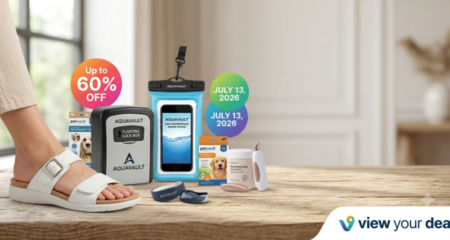 View Your Deal: Up to 60% Off Revitalign, AquaVault & More – July 13, 2026