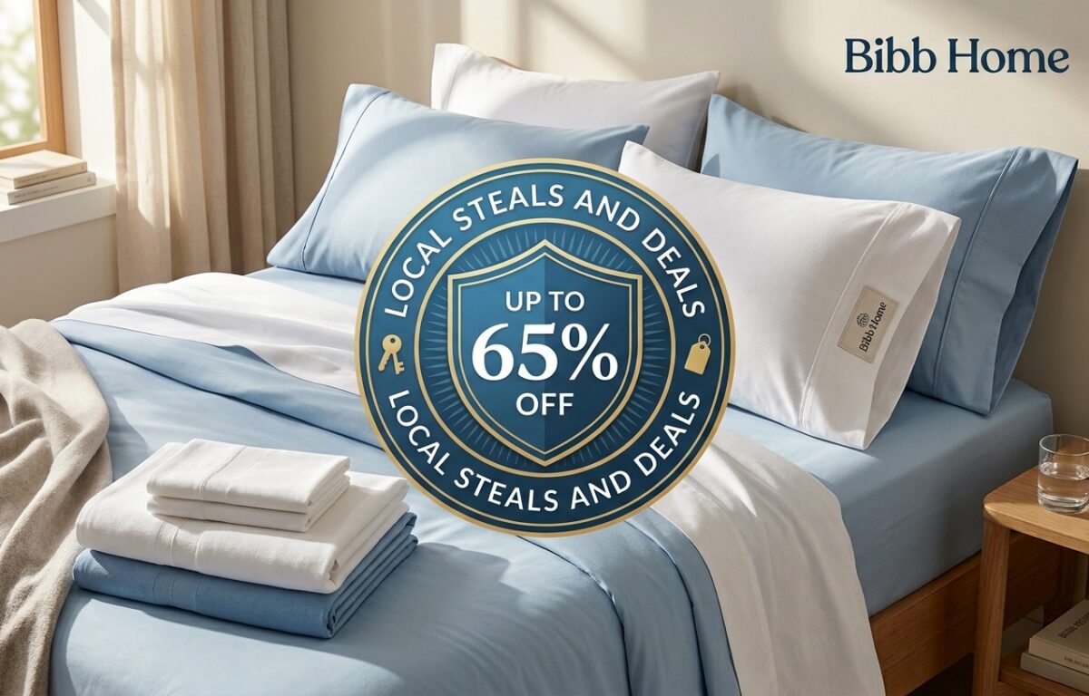 Bibb Home bamboo sheets deal 2026