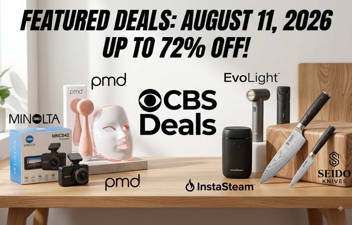 CBS Deals August 2026 discounts