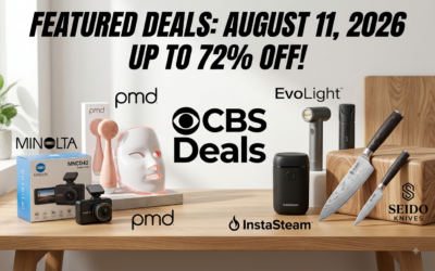 CBS Deals August 2026 discounts