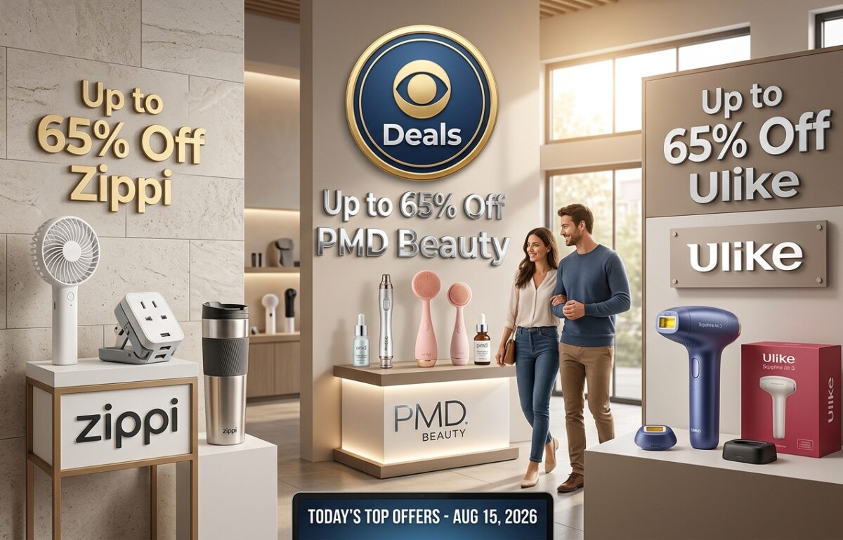 CBS Deals Zippi PMD Beauty Ulike discount 2026