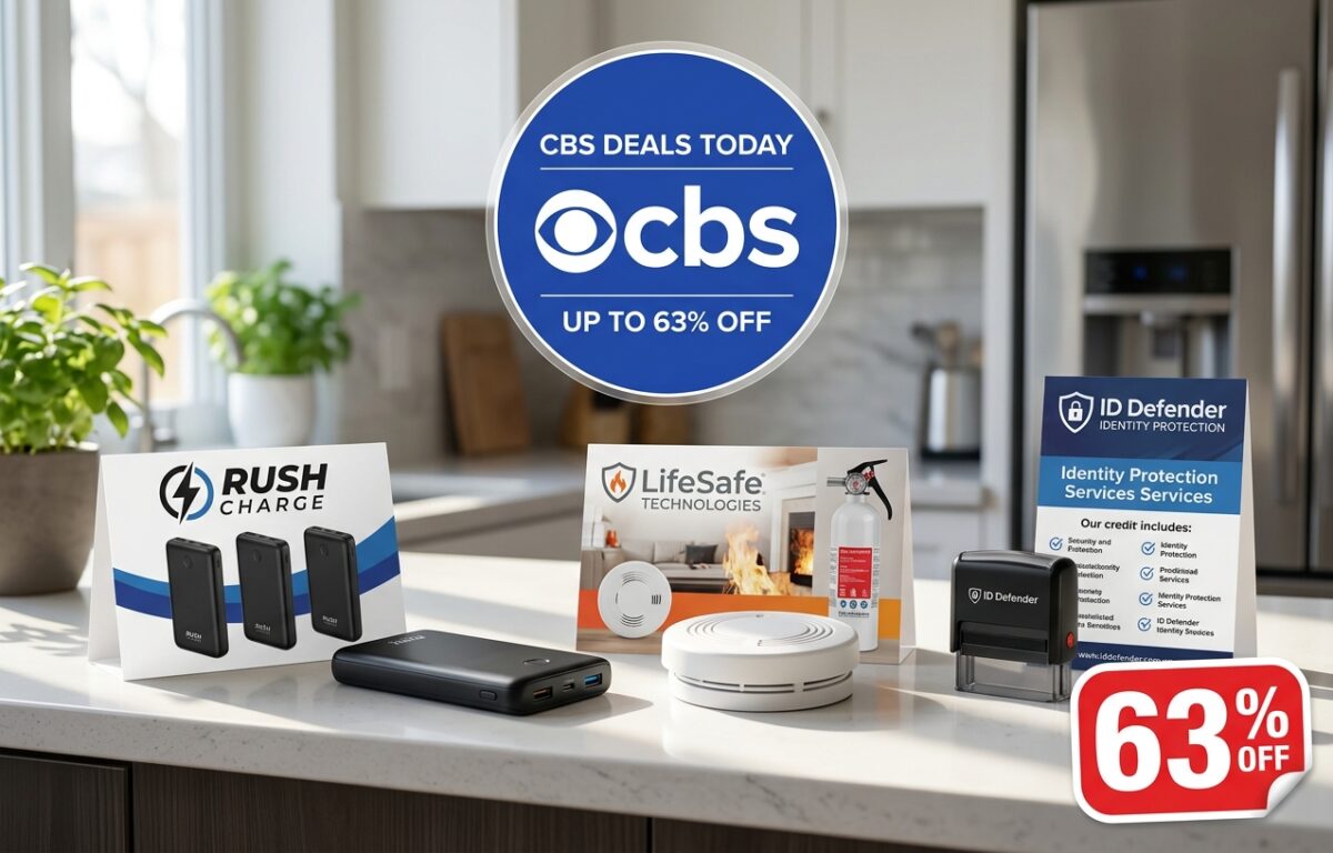 CBS deals Rush Charge LifeSafe ID Defender 2026