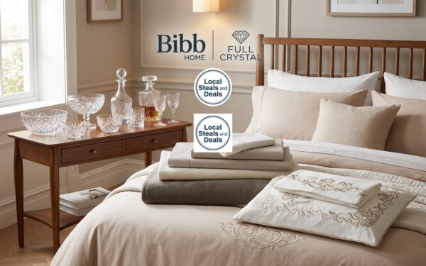 Local Steals and Deals Bibb Home Full Crystal discount 2026