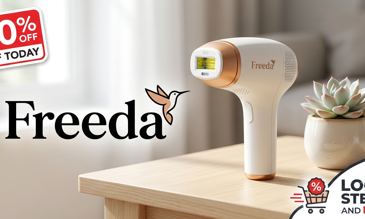 Freeda Hummingbird IPL hair removal device deal 2026