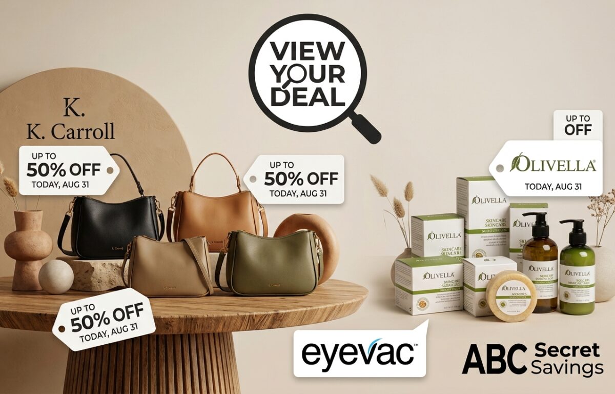 View Your Deal deals August 2026