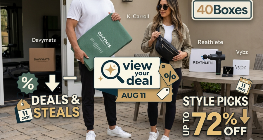 View Your Deal Deals & Steals: Up to 72% Off Style Picks, Aug 11 2026
