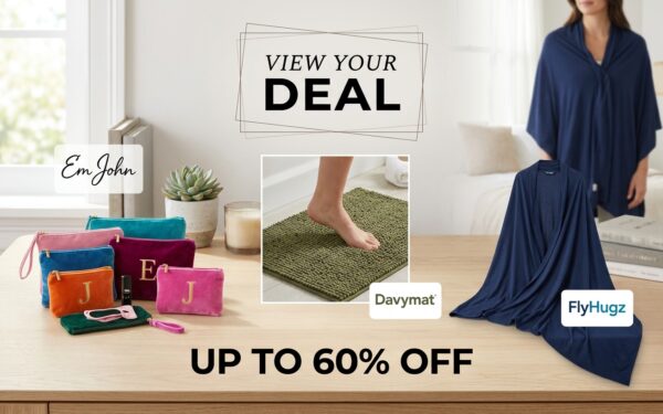 View Your Deal Em John Davymat FlyHugz discounts August 2026