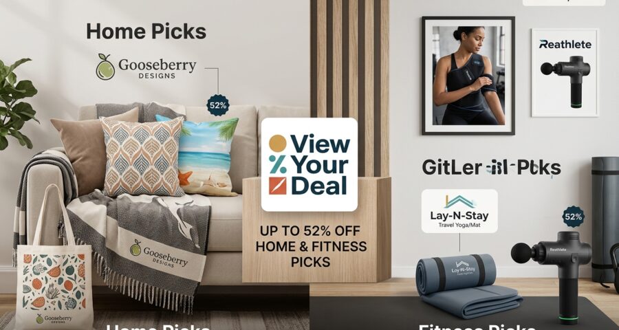 View Your Deal: Up to 52% Off Home & Fitness Picks - Aug 29, 2026