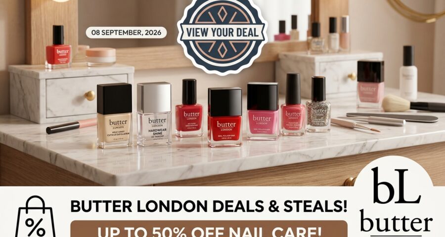 Butter LONDON Deals & Steals: Up to 50% Off Nail Care - 08 September, 2026