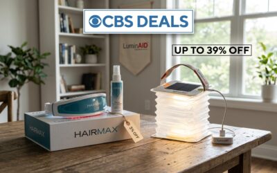 CBS Deals HairMax LuminAID discount September 2026