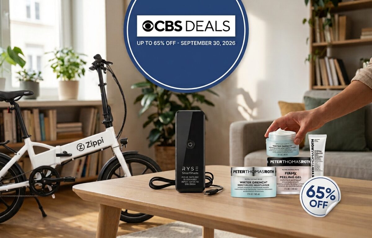 CBS Deals today Zippi Ryse Peter Thomas Roth 2026