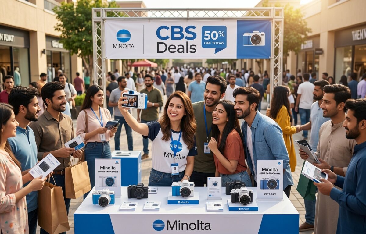 Minolta 48MP selfie camera CBS deal 2026