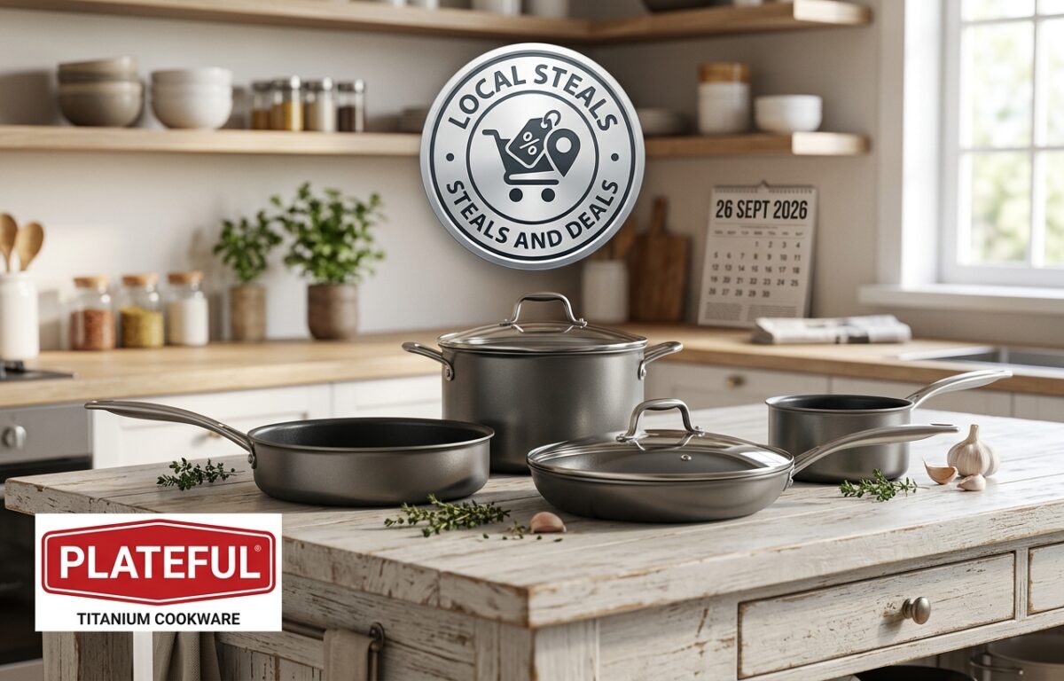 Plateful titanium cookware deal 2026