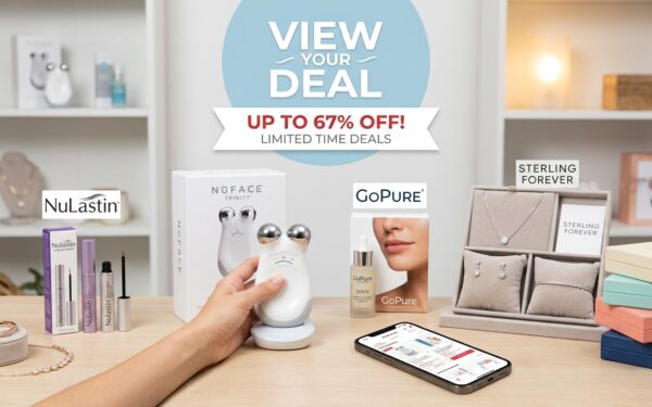 View Your Deal: Up to 67% Off NuFACE, GoPure, Sterling Forever - Sept 15, 2026