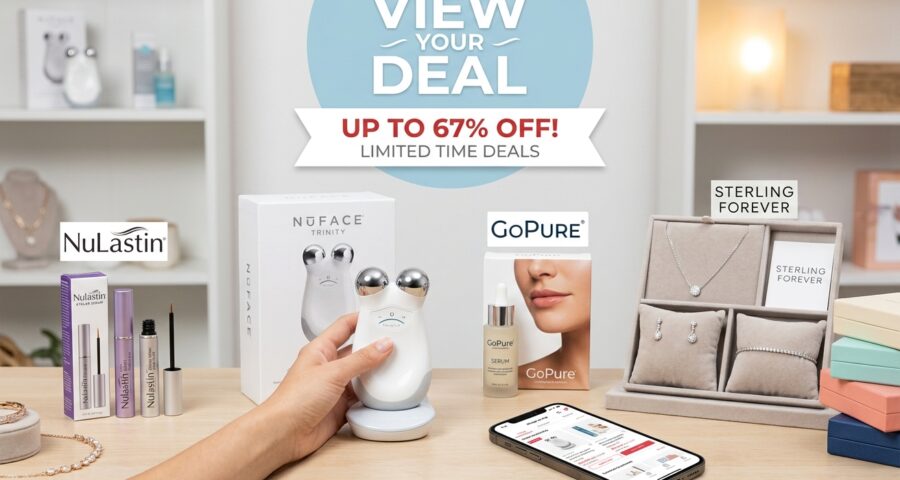View Your Deal: Up to 67% Off NuFACE, GoPure, Sterling Forever - Sept 15, 2026
