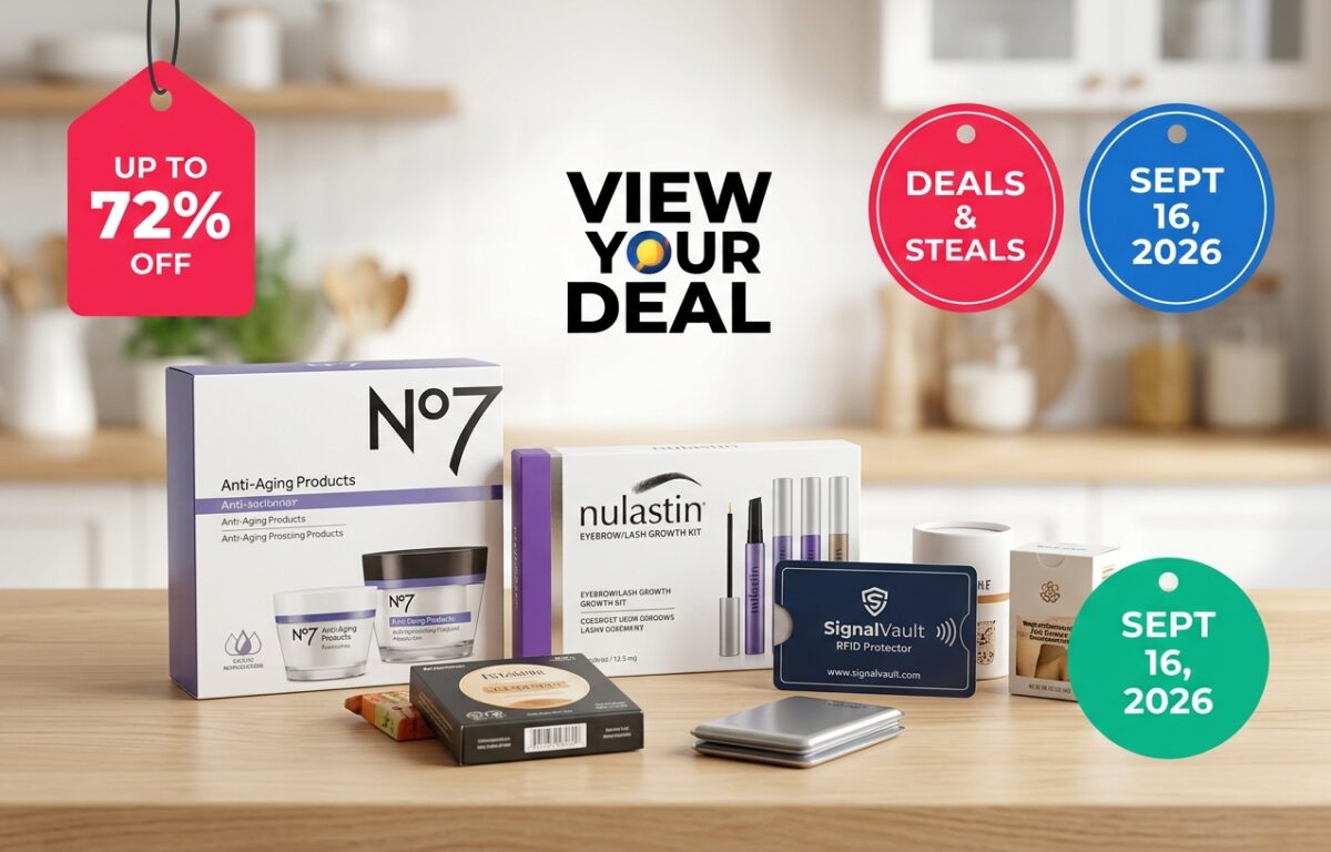 View Your Deal deals and steals September 2026