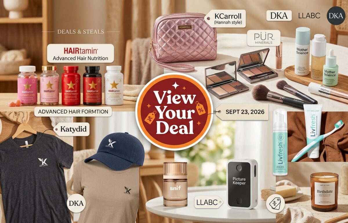 View Your Deal deals September 2026