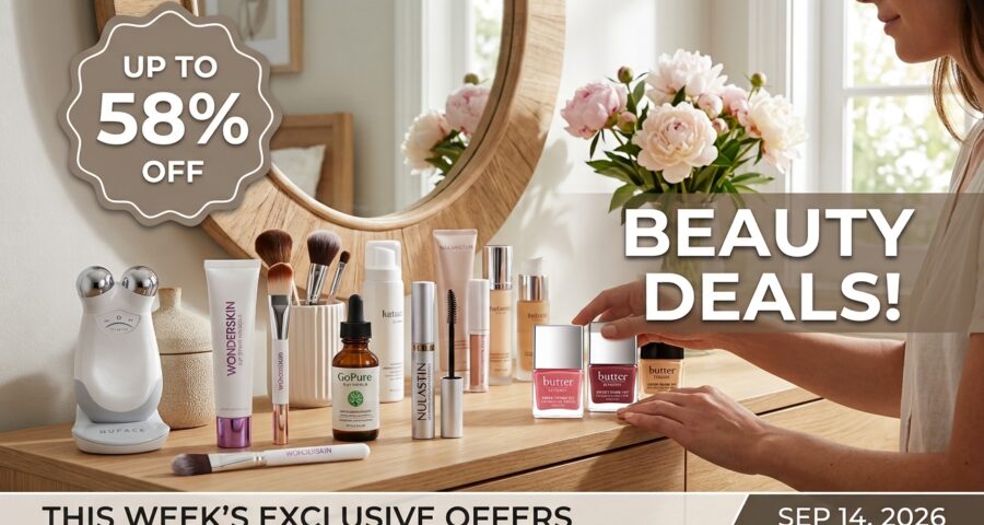 View Your Deal: Up to 58% Off NuFace, Wonderskin, GoPure & More – Sep 14, 2026