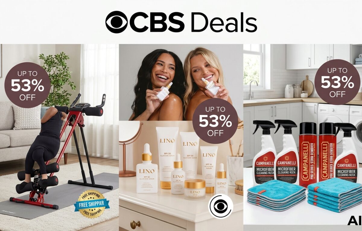 CBS Deals Sideshaper Lino Cosmetics Campanelli 2026