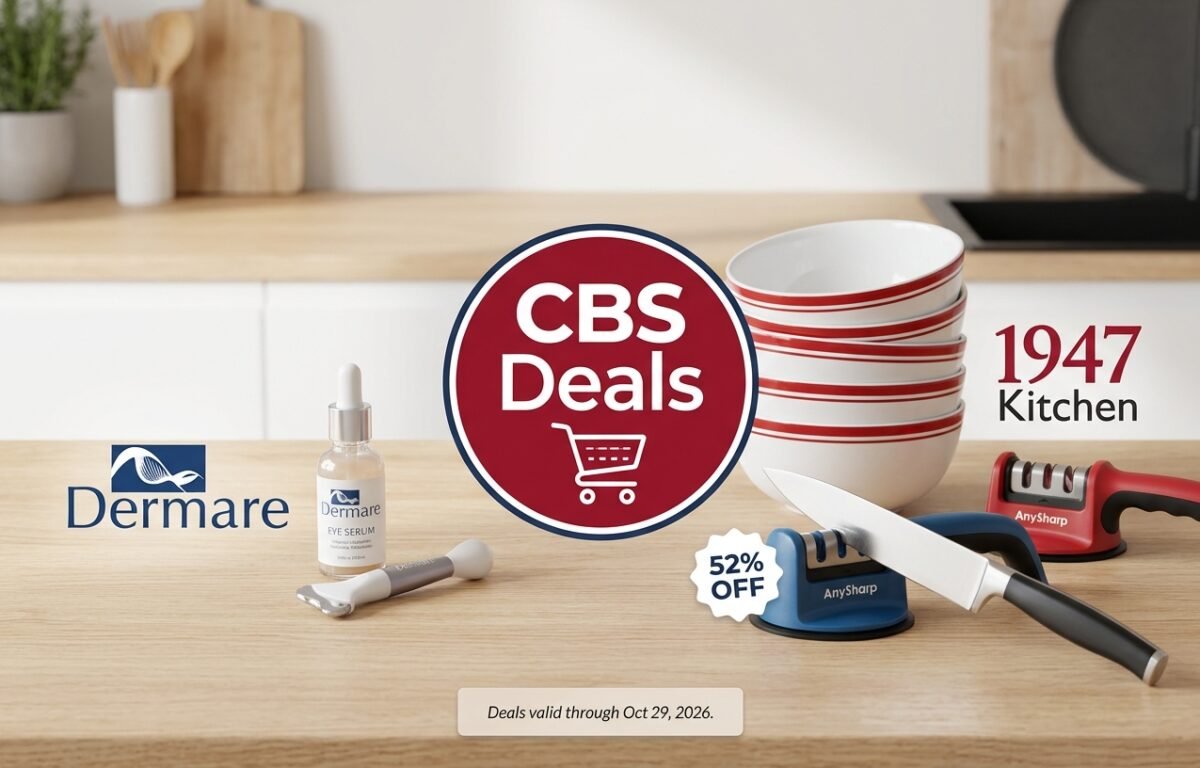 CBS Deals Dermare AnySharp 1947 Kitchen Cuccio 2026