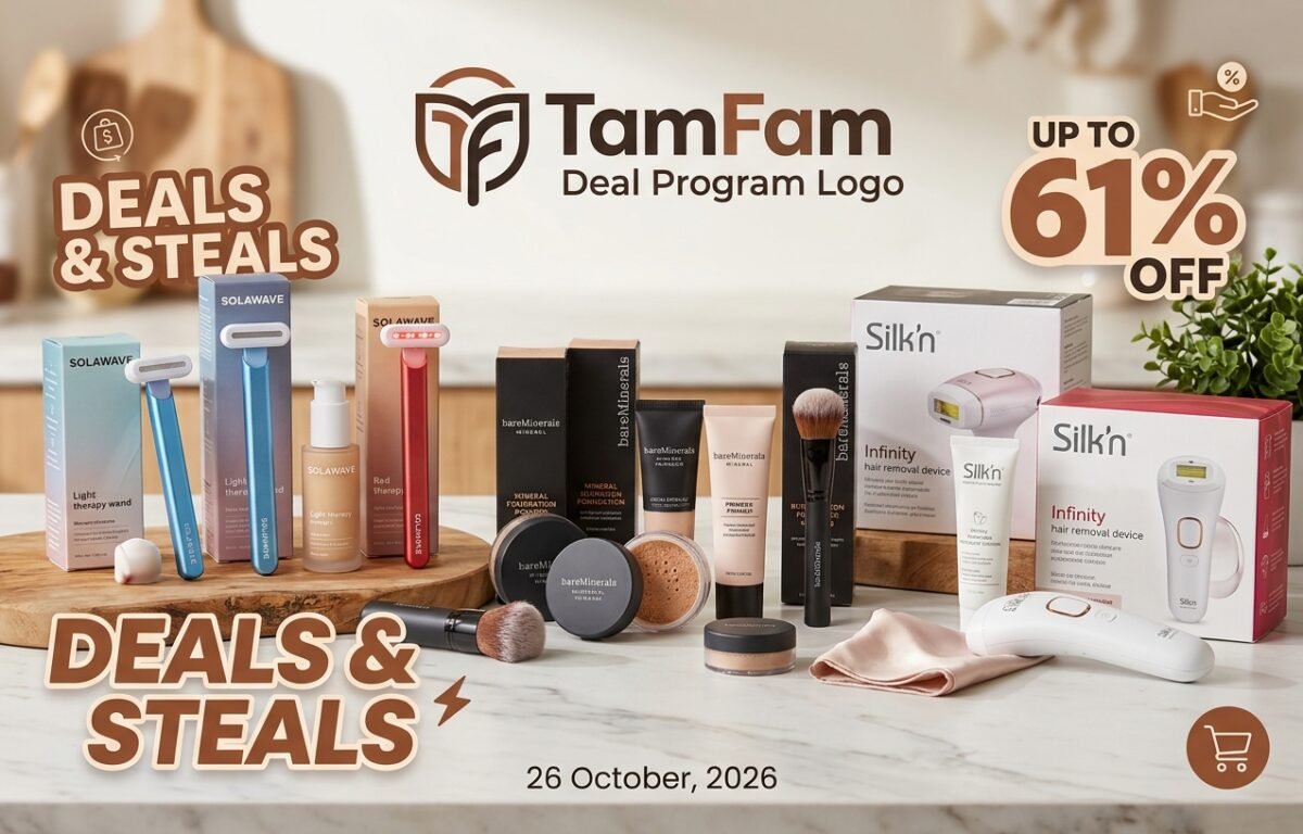 TamFam deals Solawave Silkn 26 October 2026