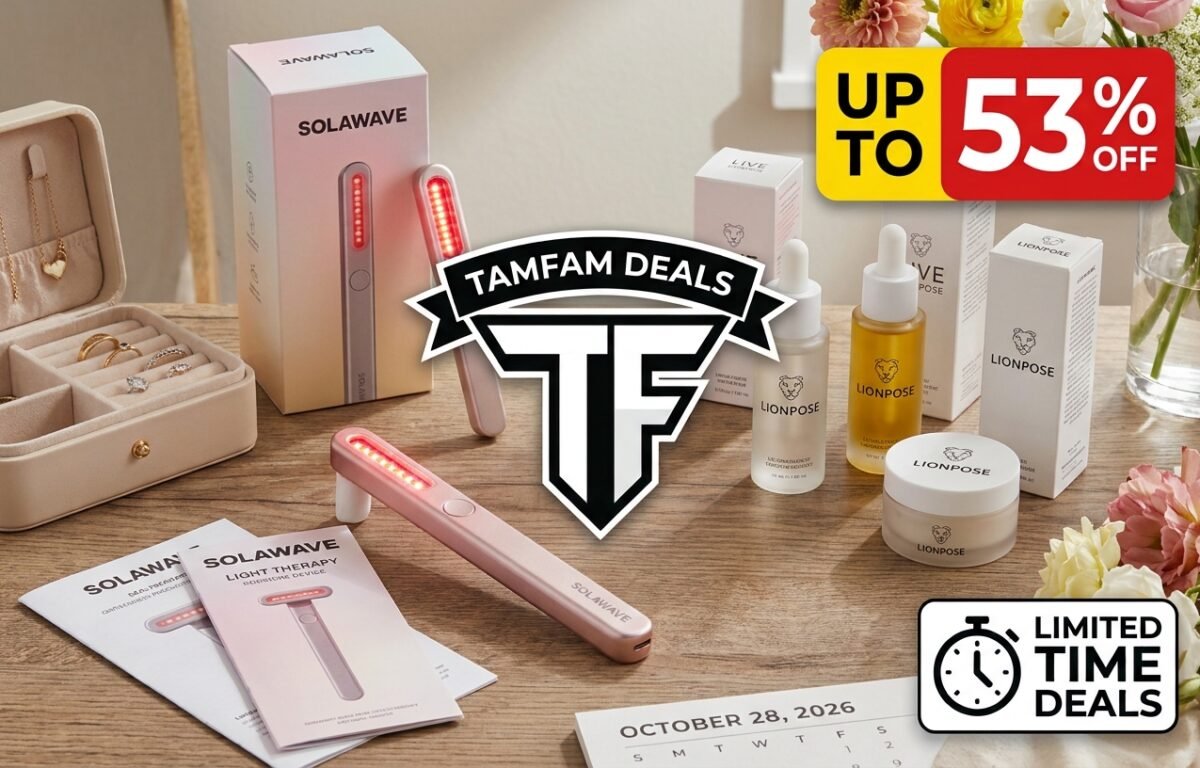 TamFam deals Solawave Live Lionpose 2026