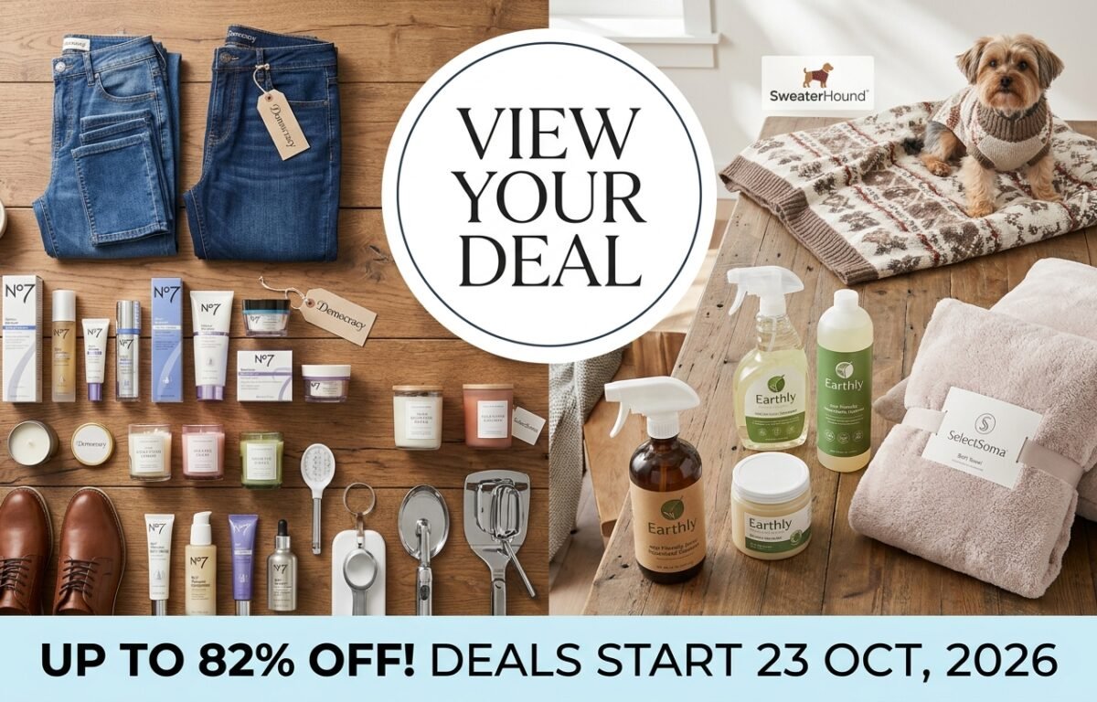 View Your Deal 23 October 2026