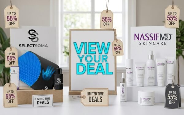 View Your Deal: Selectsoma, Nassifmd & More - Up to 55% Off, 22 October, 2026