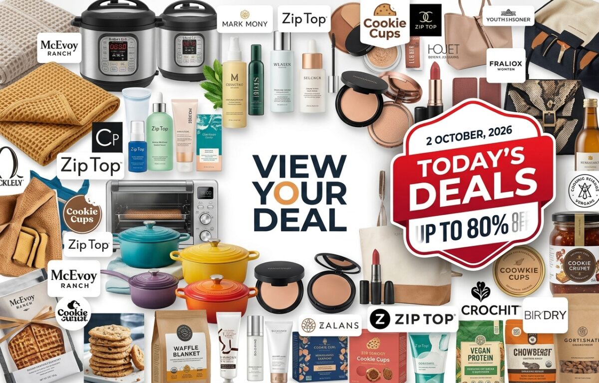 View Your Deal today 2 October 2026