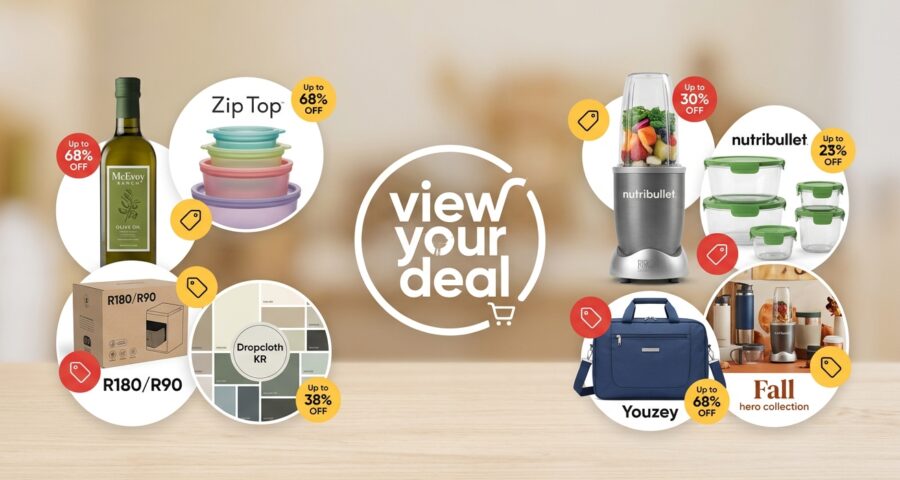 View Your Deal: Today's Deals Up to 68% Off Across 21 Brands, 3 October, 2026