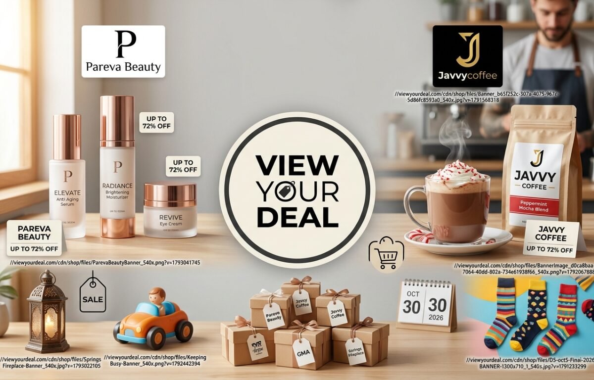 View Your Deal 30 October 2026