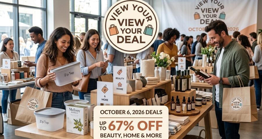View Your Deal Today: Up to 67% Off on Beauty, Home & More – 6 October, 2026